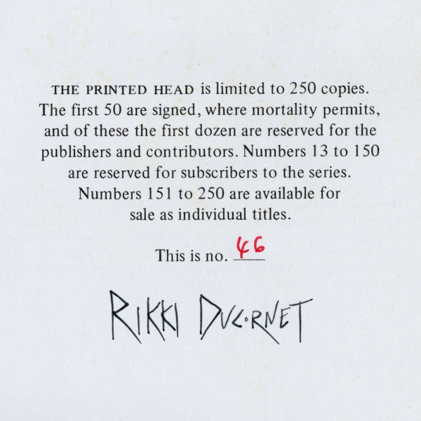 Rikki Ducornet “THE BUTCHER’S TALES” 